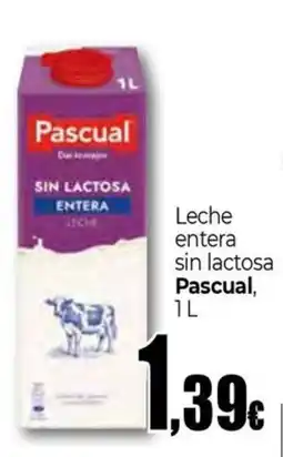 UDACO Pascual leche entera sin lactosa oferta