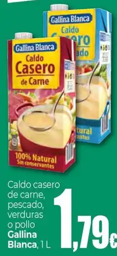 UDACO Gallina Blanca caldo casero de carne oferta
