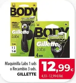 SPAR Lanzarote Gillette Maquinilla Labs oferta