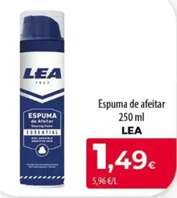 SPAR Lanzarote Lea espuma de afeitar essential oferta