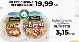 SPAR Lanzarote Florette ensalada xtreme pollo oferta