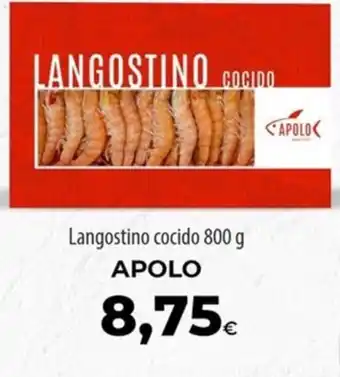 SPAR Lanzarote Apolo langostino cocido oferta