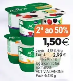 Supermercados Aquí activa danone oferta