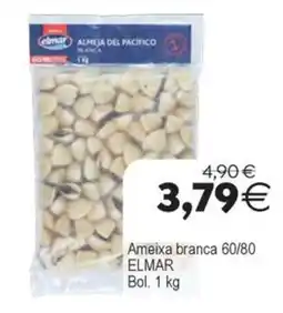 Supermercados Aquí Elmar almeja del pacifico blanca oferta