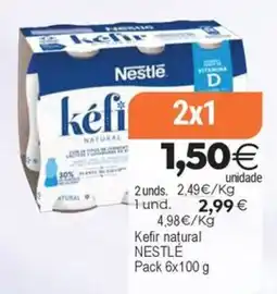 Supermercados Aquí Nestlé Kefir natural oferta
