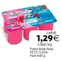 Supermercados Aquí Petit Clesa Petit Fresca Kids oferta