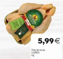 Supermercados Aquí Coren polo de curral oferta