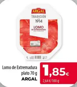Spar La Palma Argal lomo de extremadura oferta