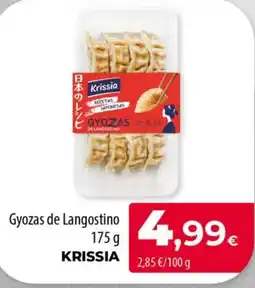 Spar La Palma Krissia gyozas de langostino oferta