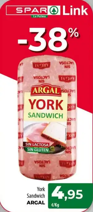 Argal york sandwich