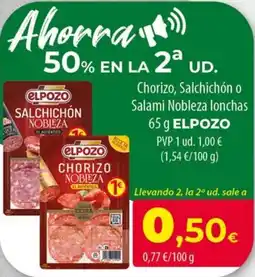Spar La Palma elpozo chorizo noblezasalchichón noblezasalami noblezas oferta