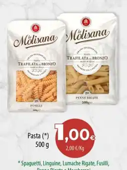 Spar La Palma La Molisana pasta oferta