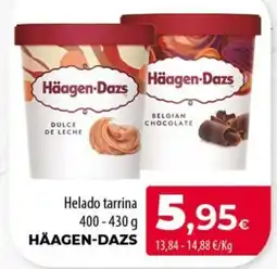 SPAR Lanzarote Häagen-Dazs helado tarrina oferta