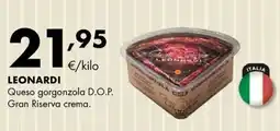 Supermercados Lupa Leonardi Queso gorgonzola D.O.P. Gran Riserva crema oferta