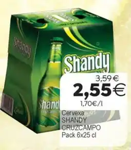 Supermercados Aquí Shandy oferta