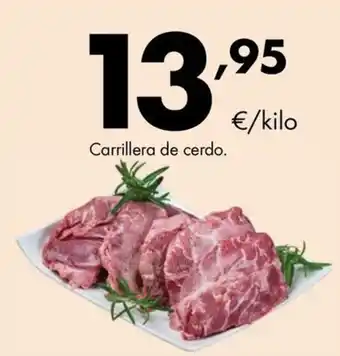 Supermercados Lupa Carrillera de cerdo oferta