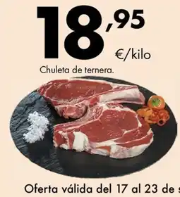 Supermercados Lupa Chuleta de ternera oferta