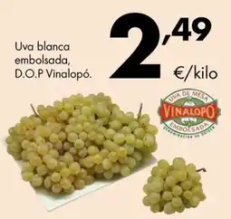 Supermercados Lupa Uva blanca embolsada D.O.P Vinalopó oferta