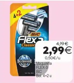 Supermercados Aquí Bic maquinilla flex-3 classic oferta