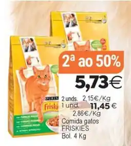 Supermercados Aquí Friskies comida gatos oferta