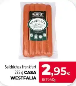 SPAR Lanzarote Casa Westfalia salchichas frankfurt oferta