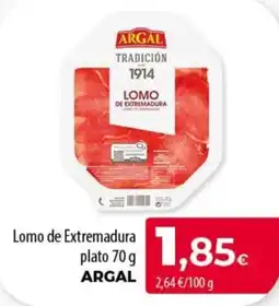 SPAR Lanzarote Argal lomo de extremadura oferta