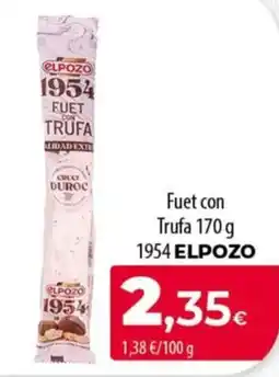 SPAR Lanzarote Elpozo fuet con trufa oferta