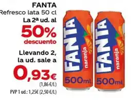 Spar La Palma Fanta refresco lata oferta
