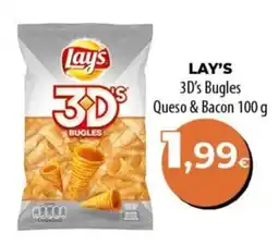 SPAR Lanzarote Lay's 3d's bugles queso & bacon oferta