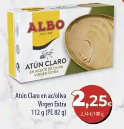 SPAR Lanzarote Albo atún claro en aceite de oliva virgen extra oferta