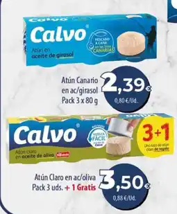 SPAR Lanzarote Calvo Atún en aceite de girasol oferta