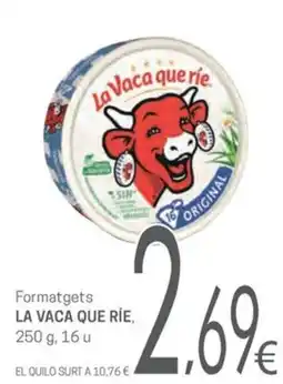 Valvi Supermercats La Vaca Que Ríe formatgets oferta