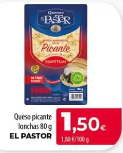 SPAR Lanzarote El pastor queso picante lonchas oferta