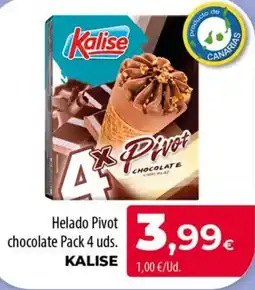 Spar La Palma Kalise helado pivot chocolate oferta