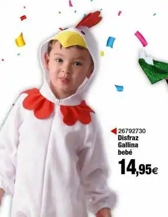 Centroxogo Disfraz Gallina Bebé oferta