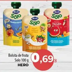 SPAR Lanzarote Hero Solo bolsita de fruta oferta