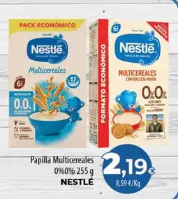 SPAR Lanzarote Nestlé papilla multicereales oferta