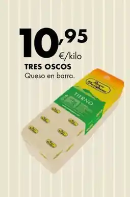 Supermercados Lupa Tres Oscos Queso en barra oferta