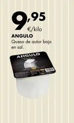 Supermercados Lupa Angulo queso de autor bajo en sal oferta