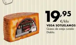 Supermercados Lupa Vega Sotuelamos Queso de oveja curado Diablo oferta