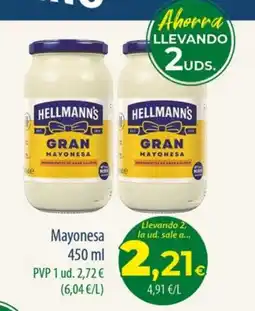 Spar La Palma Hellmann's gran mayonesa oferta