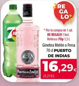 Spar La Palma Puerto de Indias Ginebra Melón o Fresa oferta
