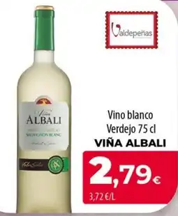 Spar La Palma Viña Albali vino blanco verdejo oferta