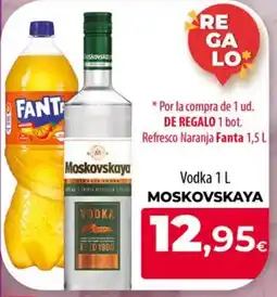 Spar La Palma Moskovskaya Vodka oferta