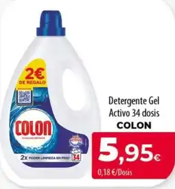 SPAR Lanzarote Colon detergente gel activo oferta