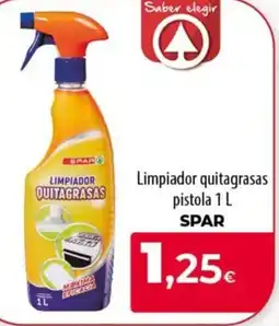 SPAR Lanzarote spar limpiador quitagrasas pistola oferta