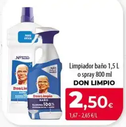 SPAR Lanzarote Don Limpio limpiador baño oferta