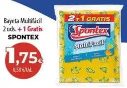 SPAR Lanzarote Spontex bayeta multifacil oferta