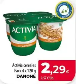 SPAR Lanzarote Activia cereales oferta