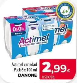 SPAR Lanzarote Actimel Sistema Inmunitario oferta